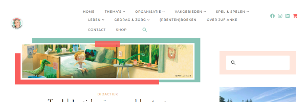 Screenshot van bronpagina: Taal-, klank- en letterspelletjes voor kleuters