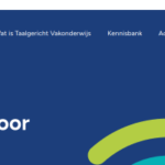 Screenshot van de bronpagina Taalgericht vakonderwijs als schoolbrede aanpak