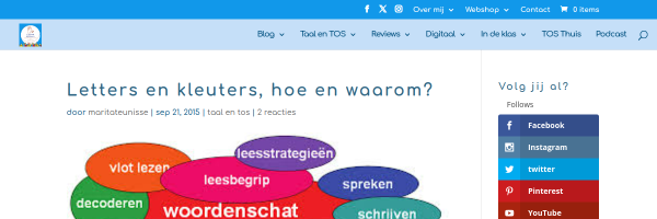 Screenshot van bronpagina: Fonologisch en fonemisch bewustzijn in tien stappen