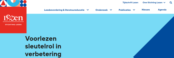 Screenshot van bronpagina: Voorlezen versterkt kernvaardigheden van vijfjarigen
